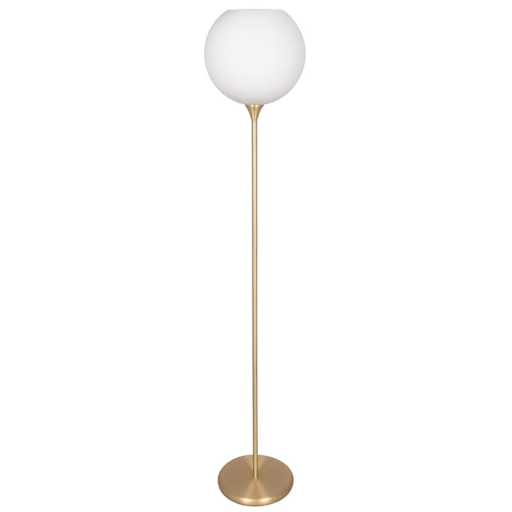 Bowl Stehleuchte Opalglas - Messing gebürstet - Globen Lighting