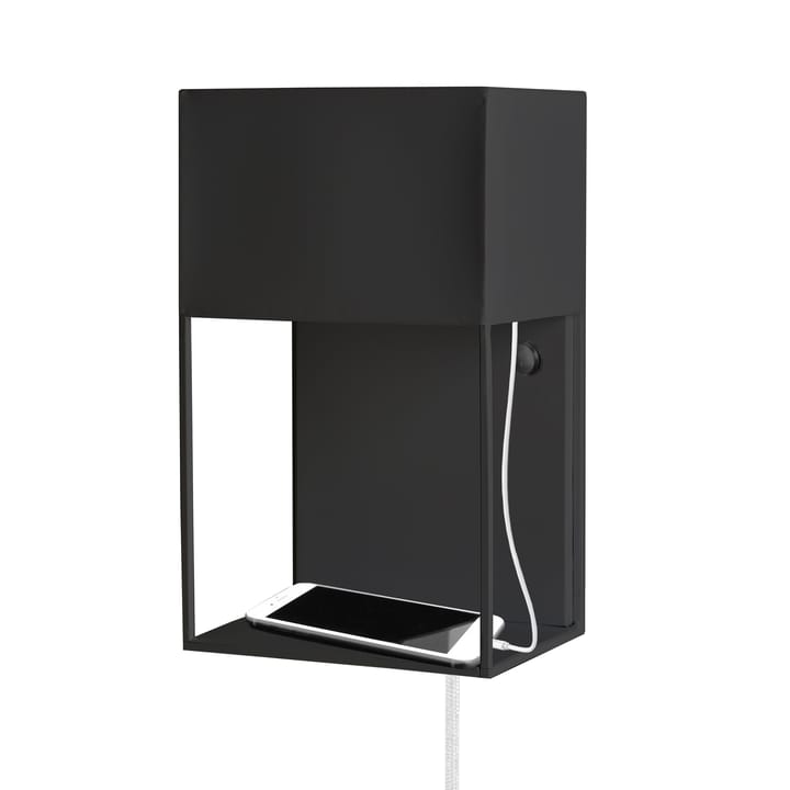 Box Wandleuchte, Schwarz Globen Lighting