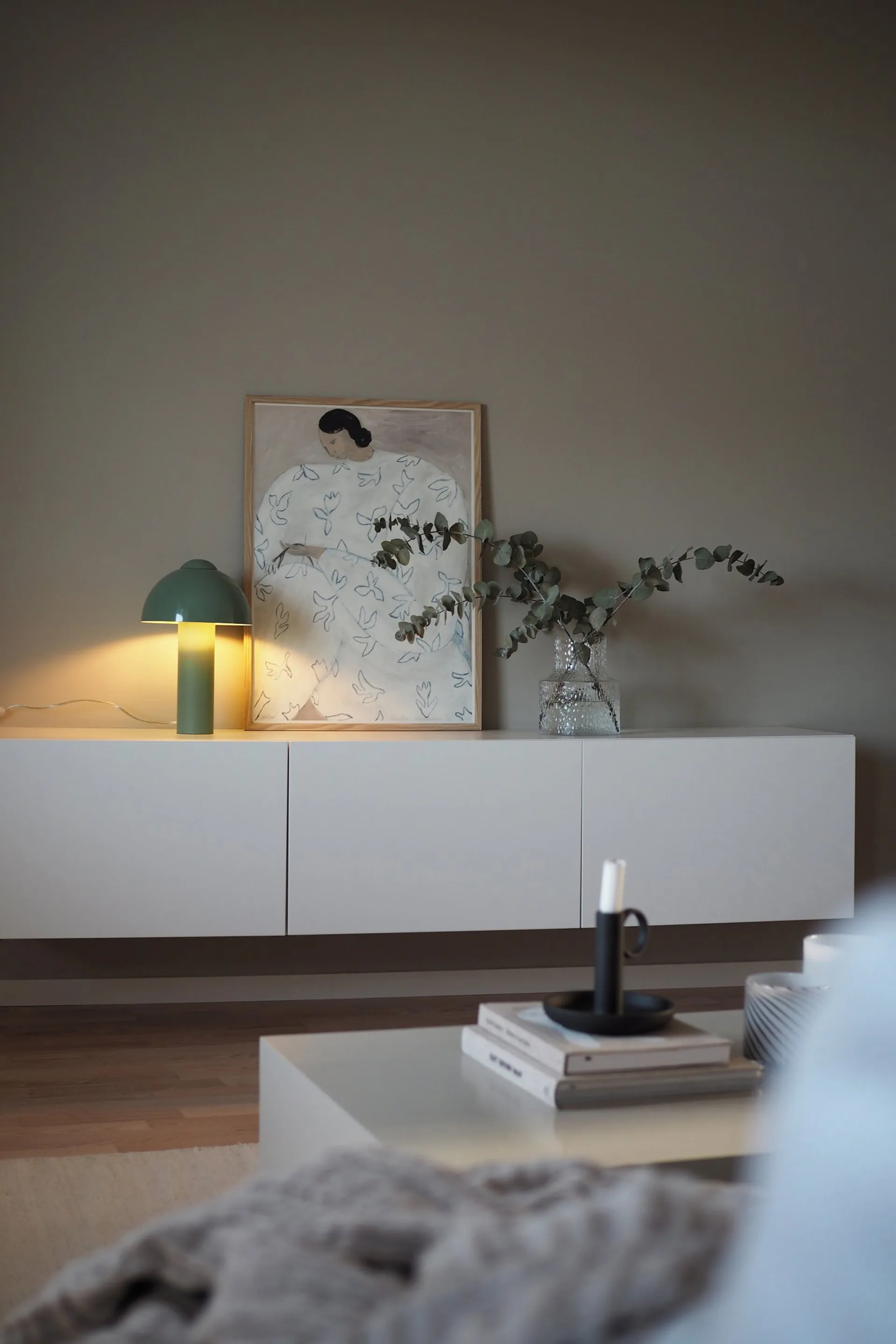 Buddy 23 Tischleuchte 36cm, grün Globen Lighting