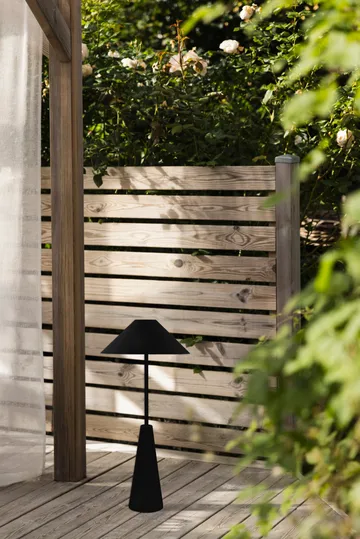 Cannes Stehleuchte portabel - Schwarz - Globen Lighting