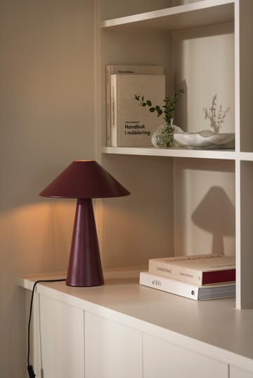 Cannes Tischleuchte - Burgundy - Globen Lighting