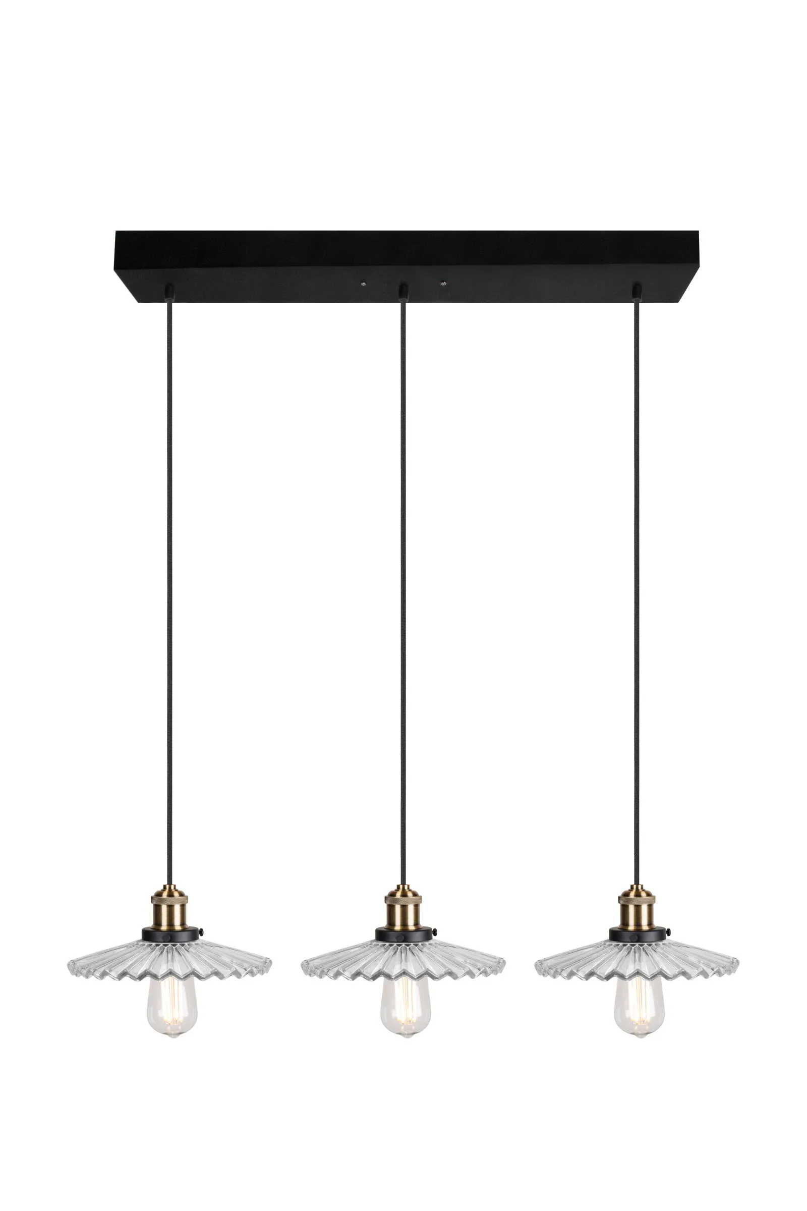 Cobbler 3 Pendelleuchte 91cm, Klar Globen Lighting