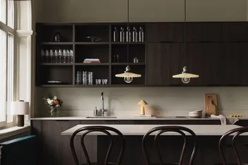 Cobbler Pendelleuchte Ø25cm - Creme - Globen Lighting