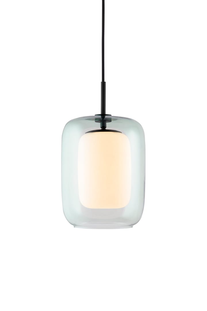 Cuboza Pendelleuchte Ø20cm, Grün-weiß Globen Lighting