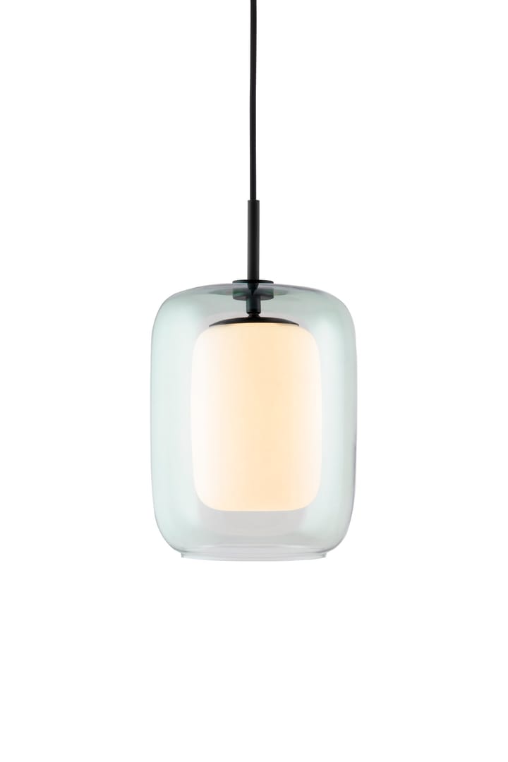 Cuboza Pendelleuchte Ø20cm - Grün-weiß - Globen Lighting