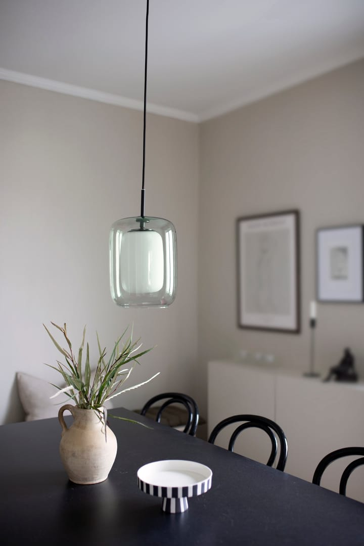 Cuboza Pendelleuchte Ø20cm, Grün-weiß Globen Lighting