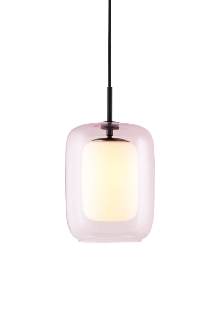 Cuboza Pendelleuchte Ø20cm - Pfirsich-weiß - Globen Lighting