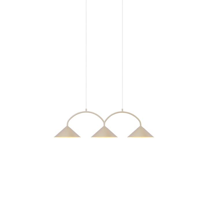 Curve Pendelleuchte 3 - Beige - Globen Lighting