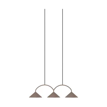 Curve Pendelleuchte 3 - Mokka - Globen Lighting
