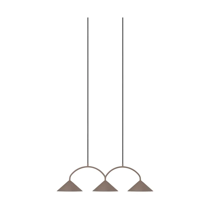 Curve Pendelleuchte 3 - Mokka - Globen Lighting