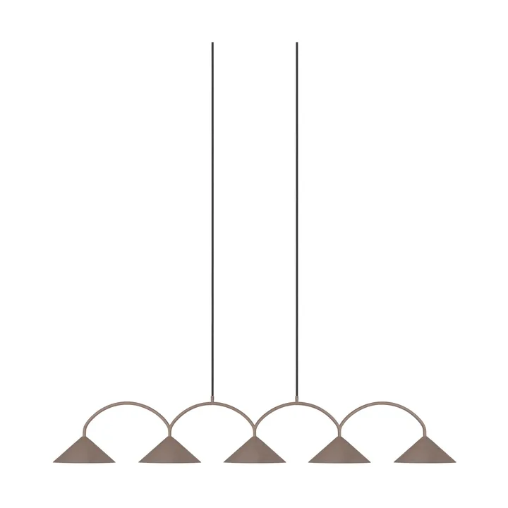Curve Pendelleuchte 5 - Mokka - Globen Lighting
