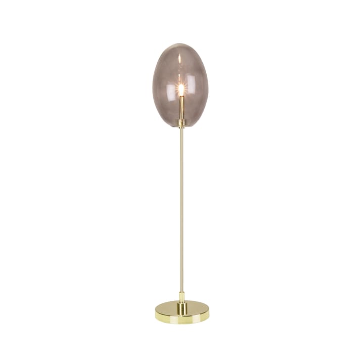 Drops Tischleuchte - Messing, rauch-farbendes Glas - Globen Lighting