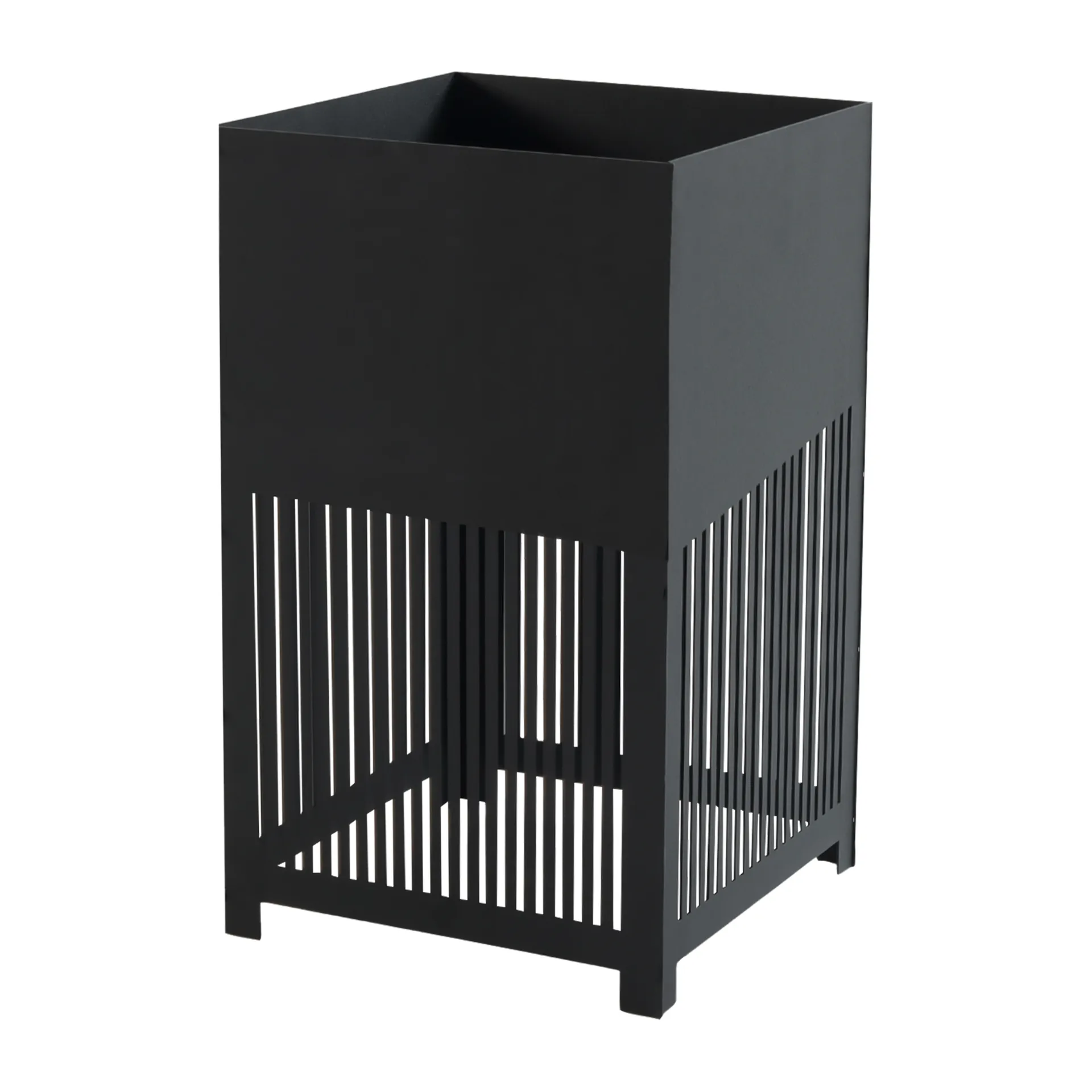 Falsterbo Stehleuchte/Blumentopf 60cm, Schwarz Corten Globen Lighting