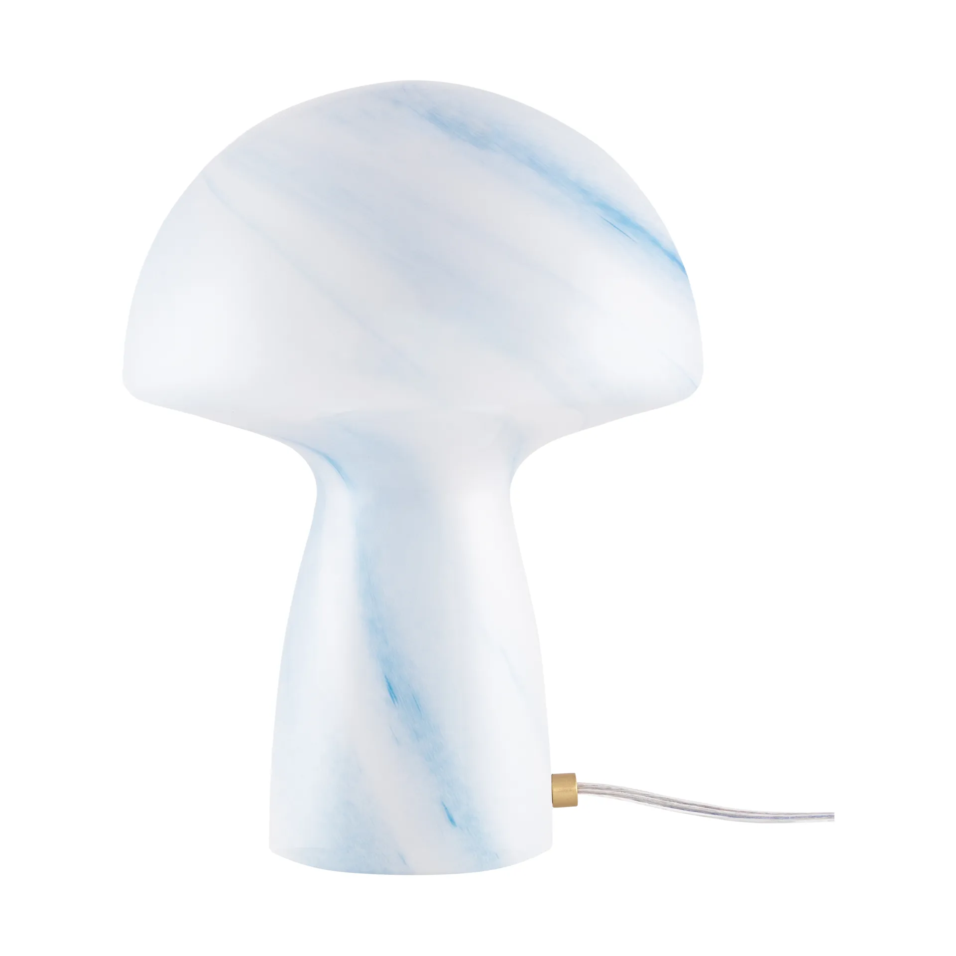 Fungo Swirl 22 Tischleuchte, Blau Globen Lighting
