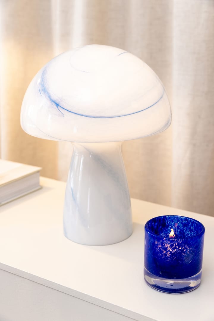 Fungo Swirl 22 Tischleuchte - Blau - Globen Lighting