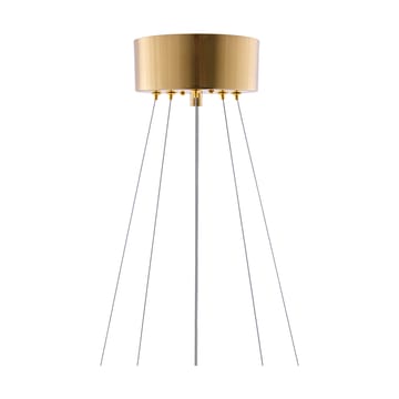 Hook 60 Pendelleuchte - Klar gebürstetes Messing - Globen Lighting