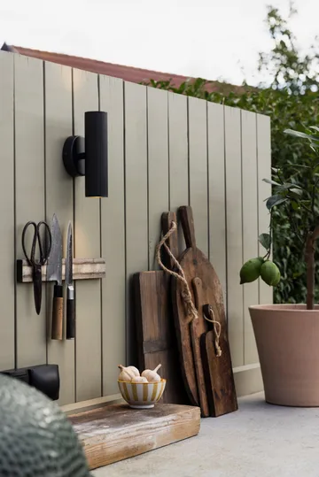 Hubble up/down Wandleuchte Fassadenbeleuchtung - Schwarz - Globen Lighting