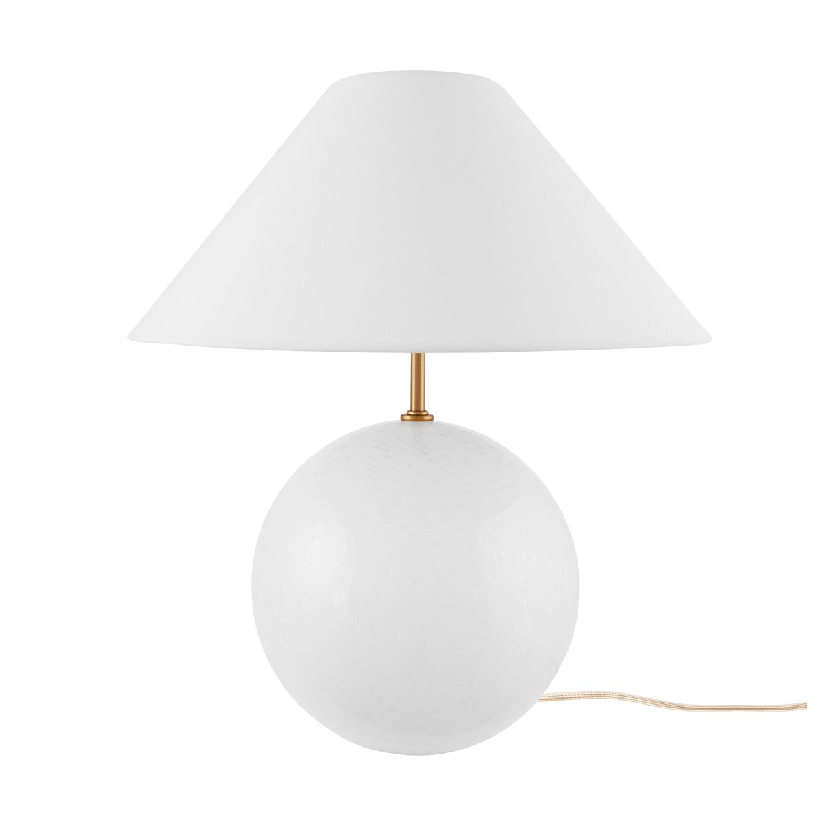 Globen Lighting Iris 35 Tischleuchte 39 cm Weiß
