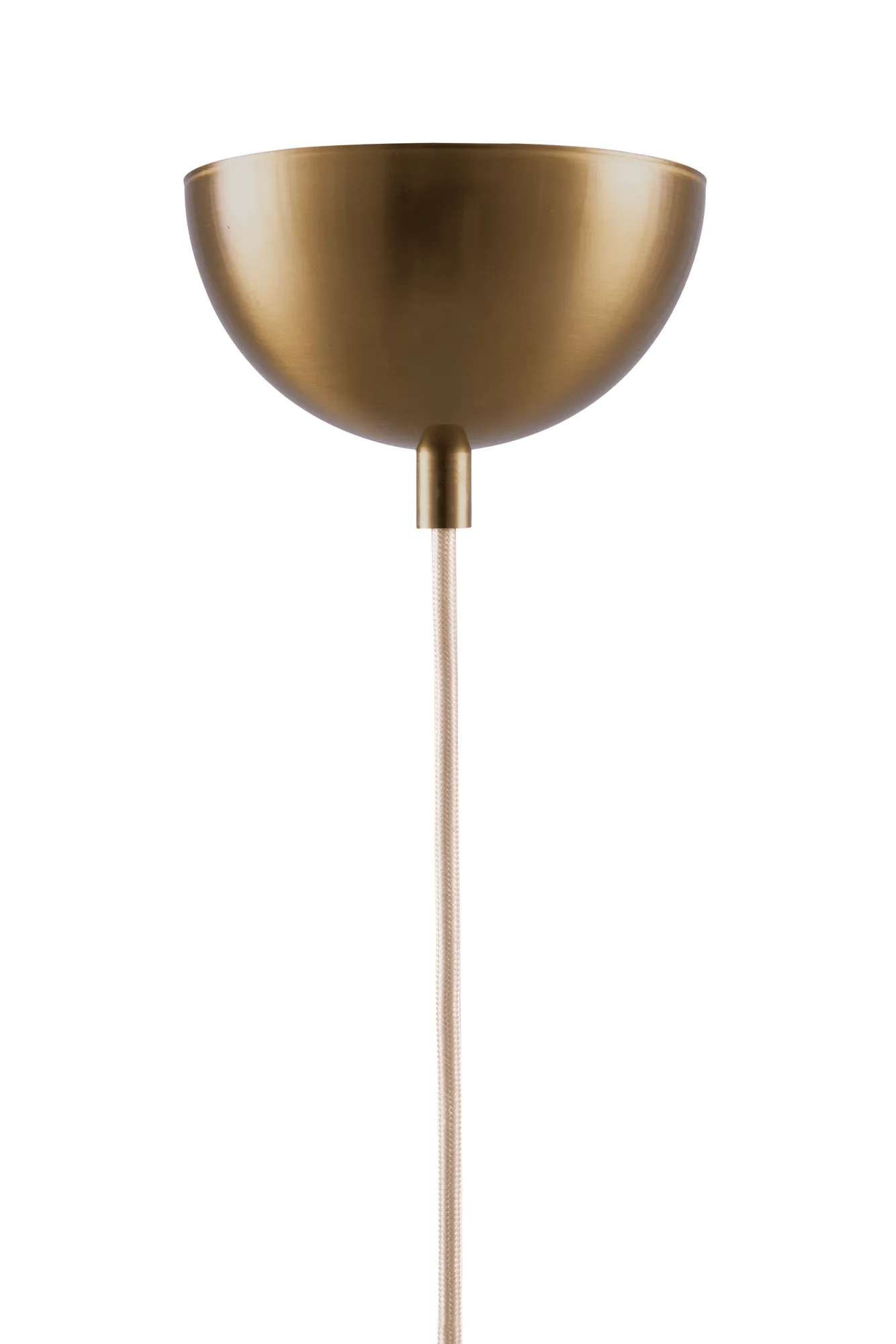 Iris Pendelleuchte 25, Creme-Schwarz (Weiß-goldfarben) Globen Lighting