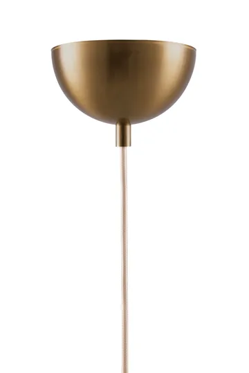 Iris Pendelleuchte 25 - Creme-Schwarz (Weiß-goldfarben) - Globen Lighting
