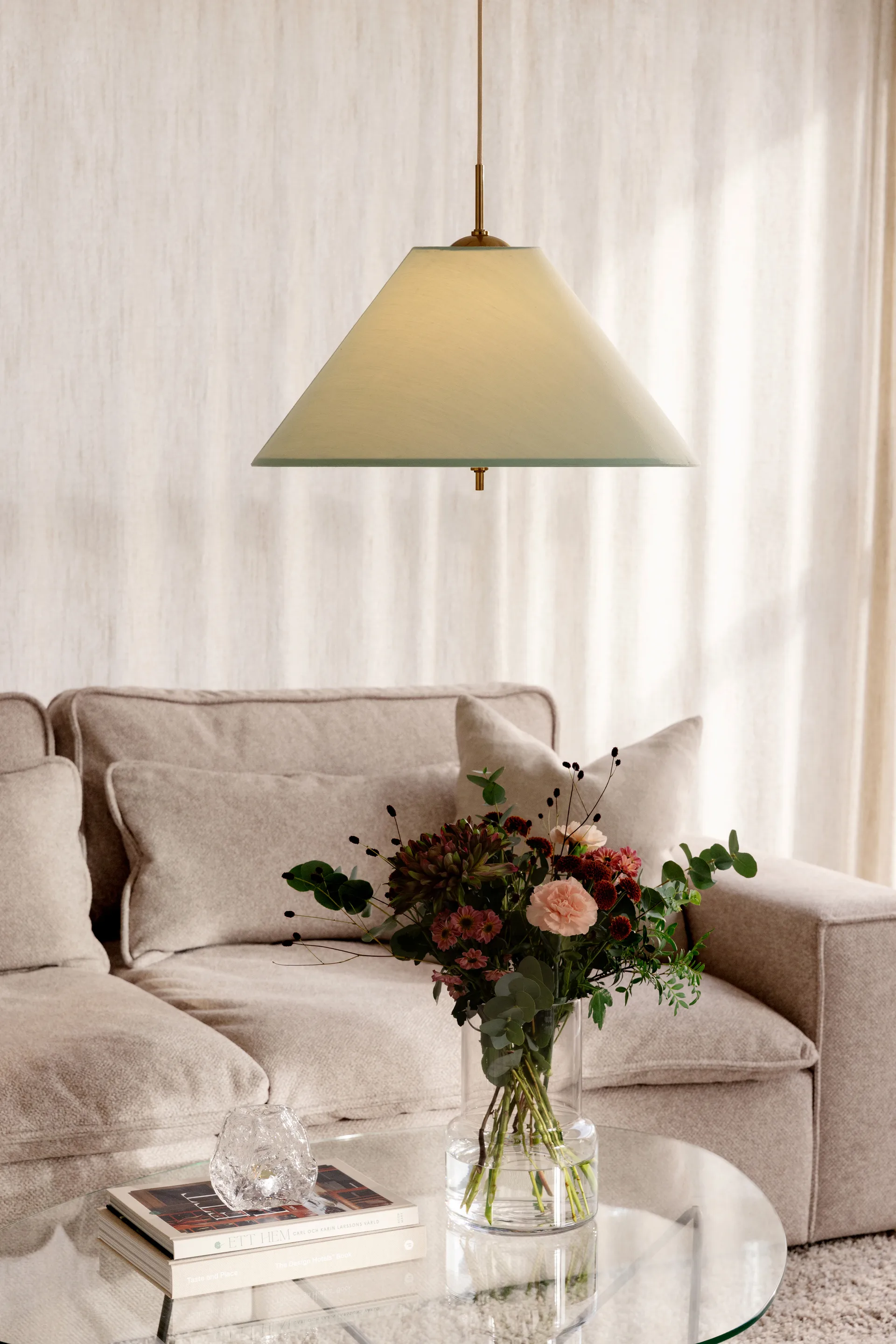 Iris Pendelleuchte 50, Grün Globen Lighting