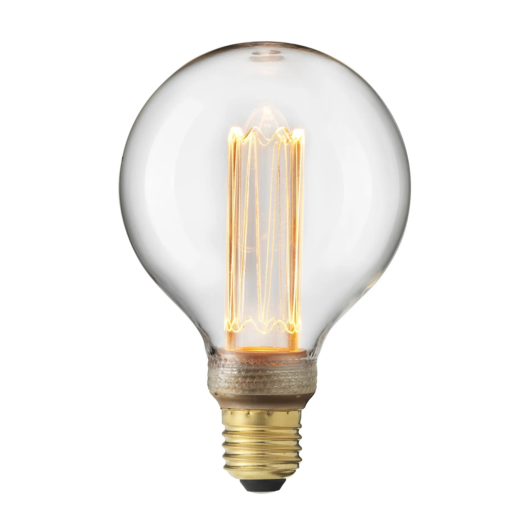 Laser filament LED E27, 9,5cm, E27 Globen Lighting