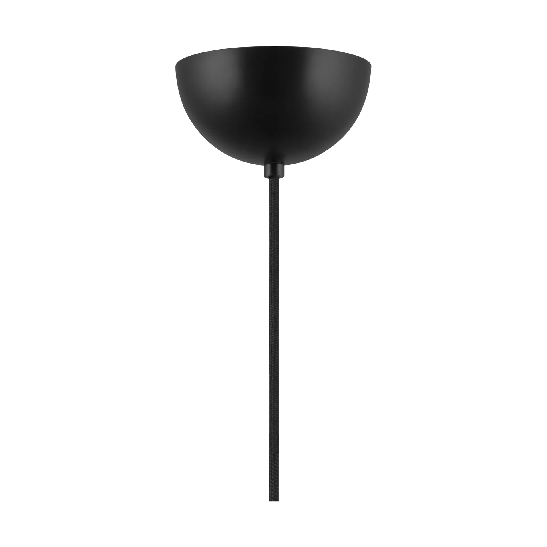 Lou Pendelleuchte, 5, Weißer Bouclé-Schwarz, 67x67 cm Globen Lighting