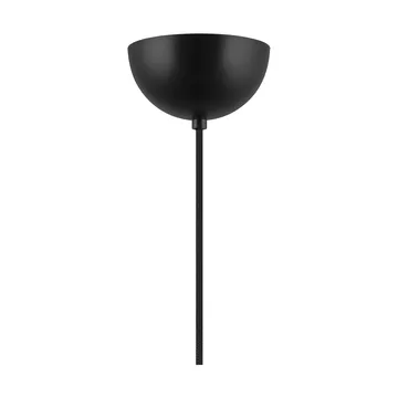 Lou Pendelleuchte - 5, Weißer Bouclé-Schwarz, 67x67 cm - Globen Lighting