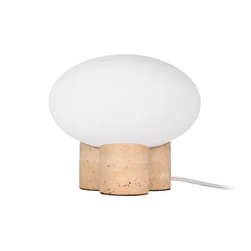 Mammut Tischleuchte Ø 20 cm - Travertin - Globen Lighting