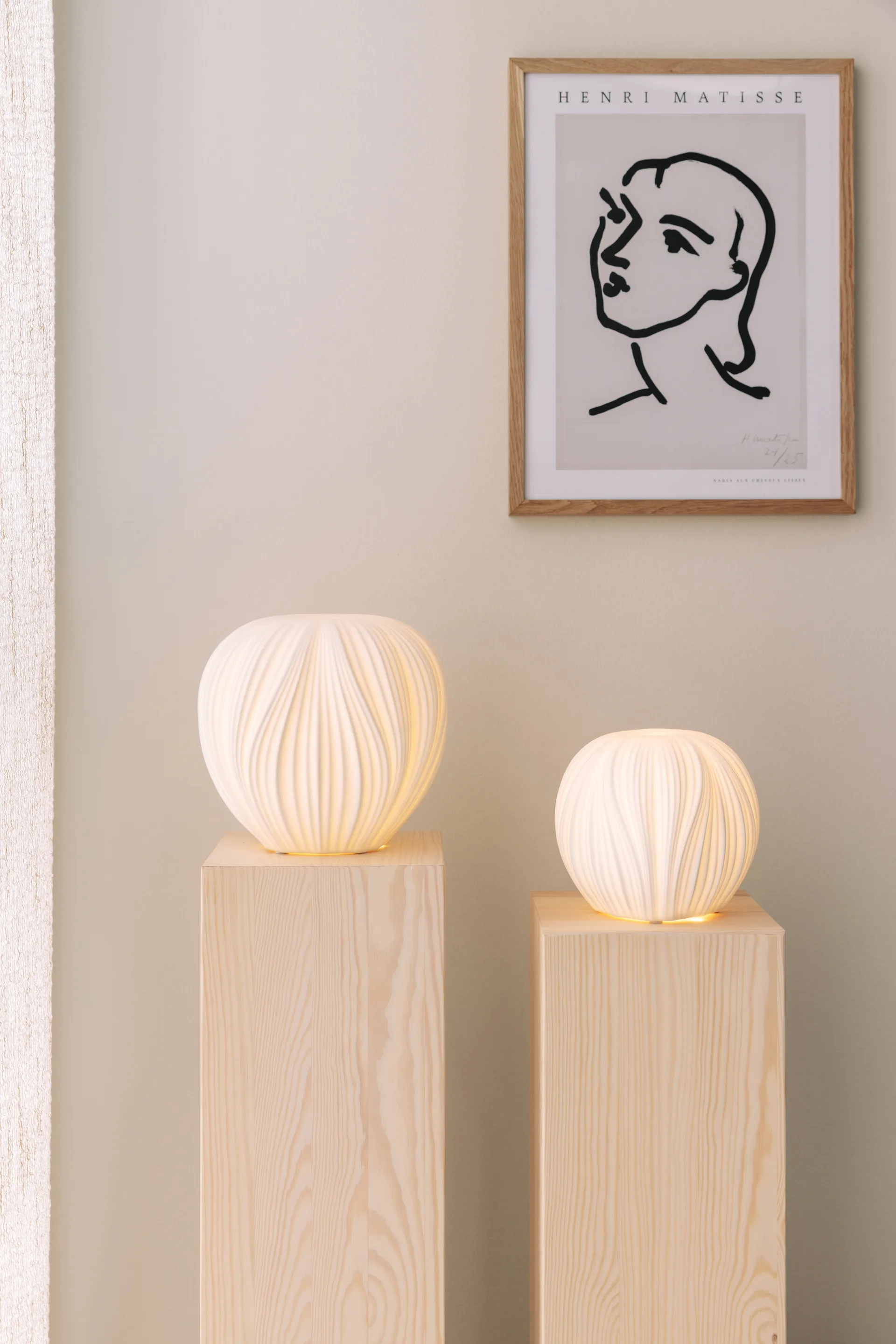 Milo Tischleuchte, Weiß, 16 cm Globen Lighting