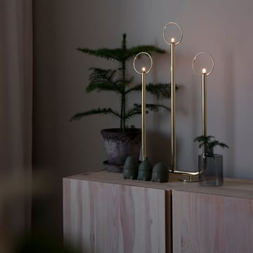 Natale 3 Adventskerzenhalter - Weiß - Globen Lighting
