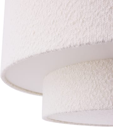 Noah Pendelleuchte Ø50 cm - Bouclé weiß - Globen Lighting