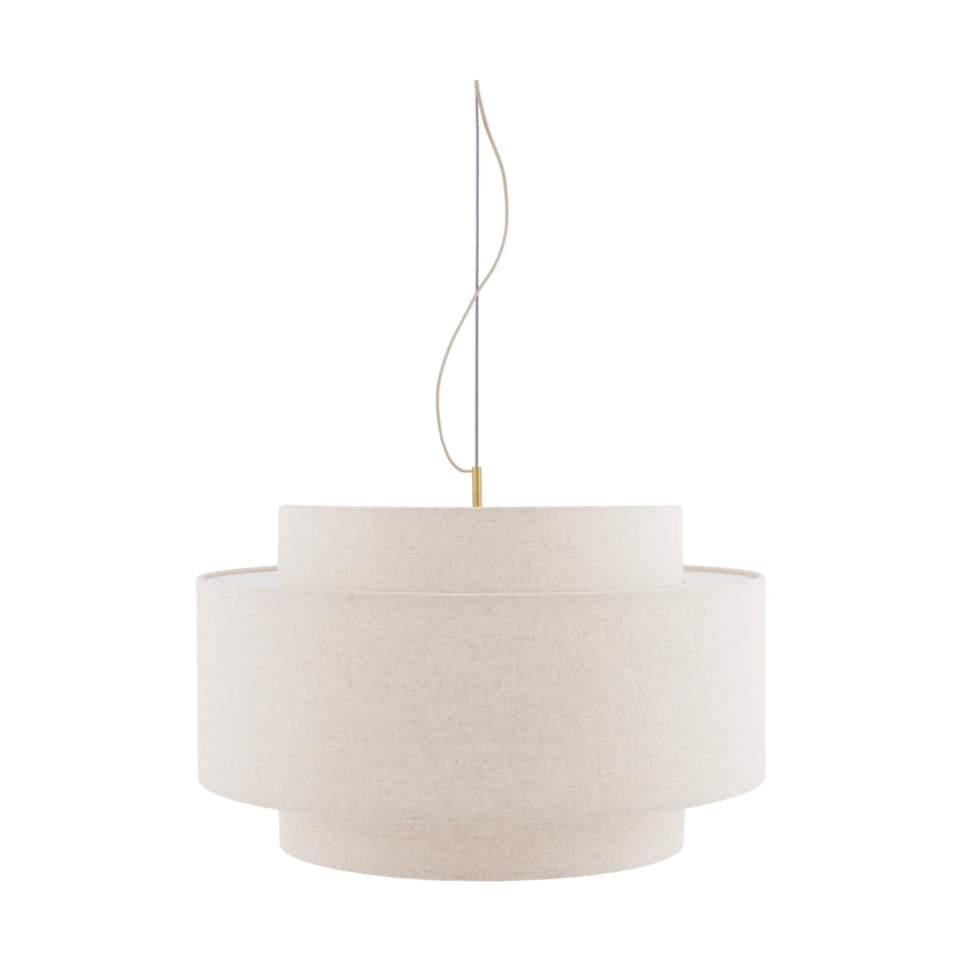 Noah Pendelleuchte Ø70 cm, Beige Globen Lighting