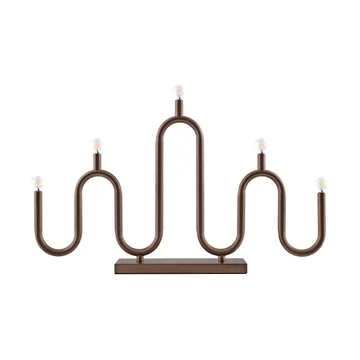 Noel 5 Adventskerzenhalter - Bronze - Globen Lighting