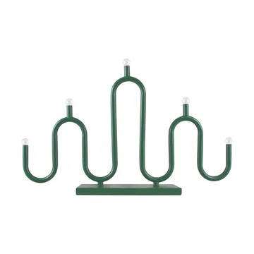 Noel 5 Adventskerzenhalter - Grün - Globen Lighting