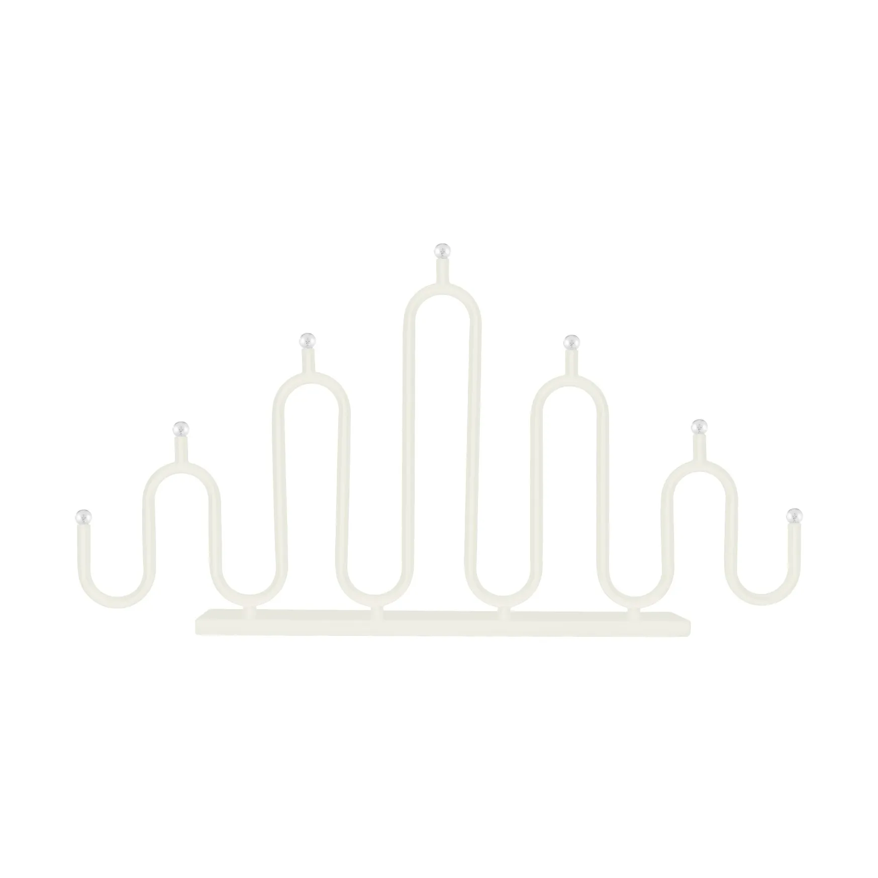 Noel 7 Adventskerzenhalter, Elfenbeinweiß Globen Lighting