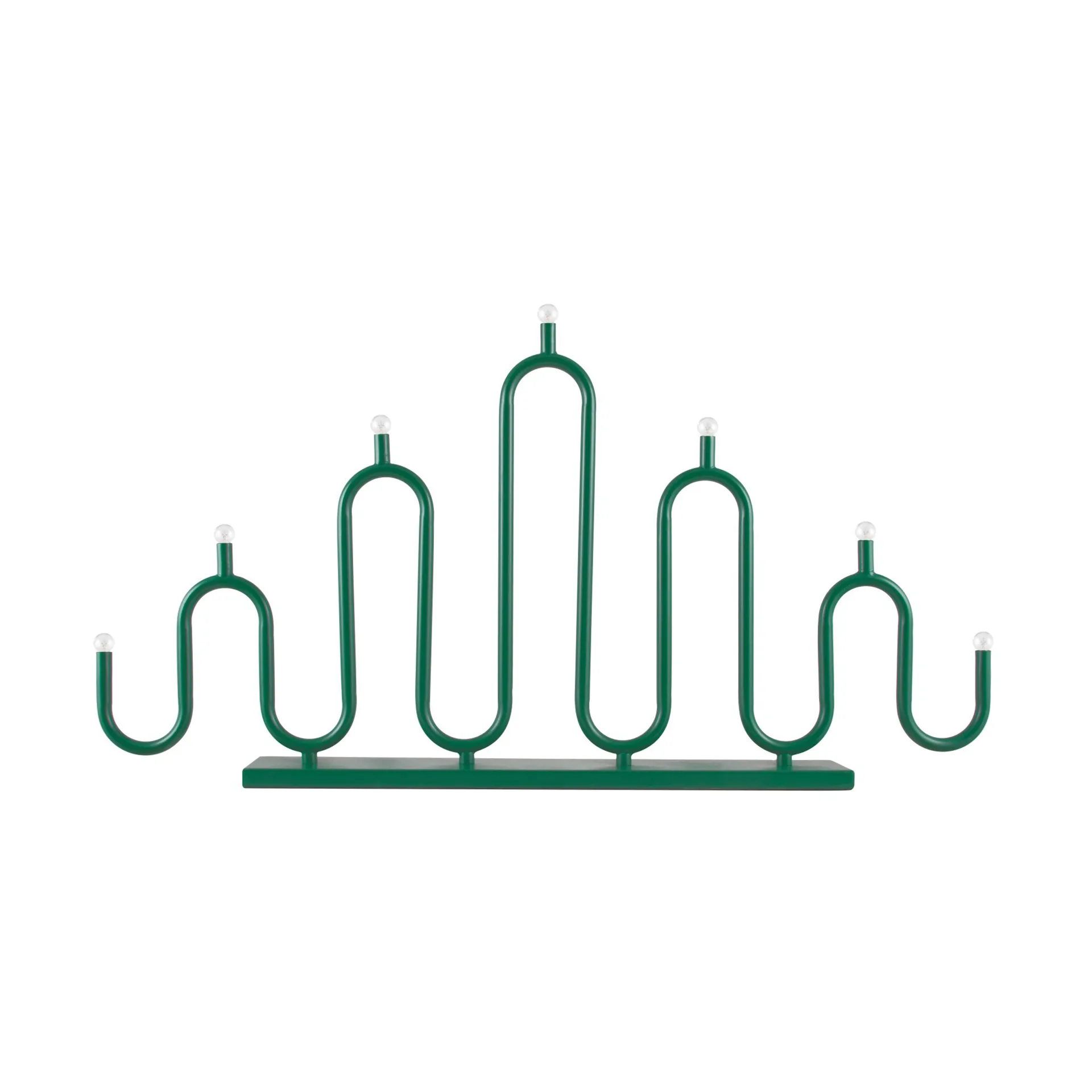 Noel 7 Adventskerzenhalter, Grün Globen Lighting