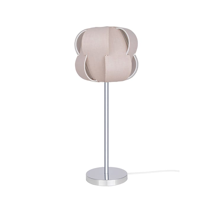 Pavot 16 Tischleuchte - Beige, Chromgestell - Globen Lighting