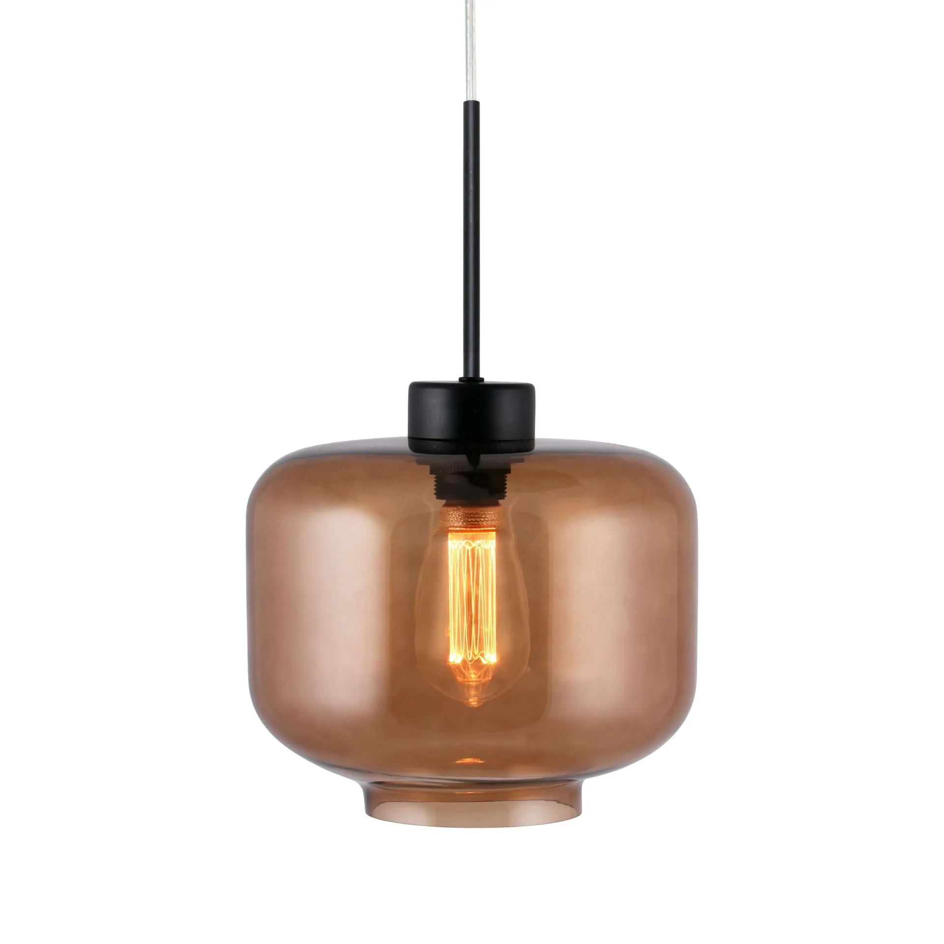 Ritz Pendelleuchte, Braun Globen Lighting