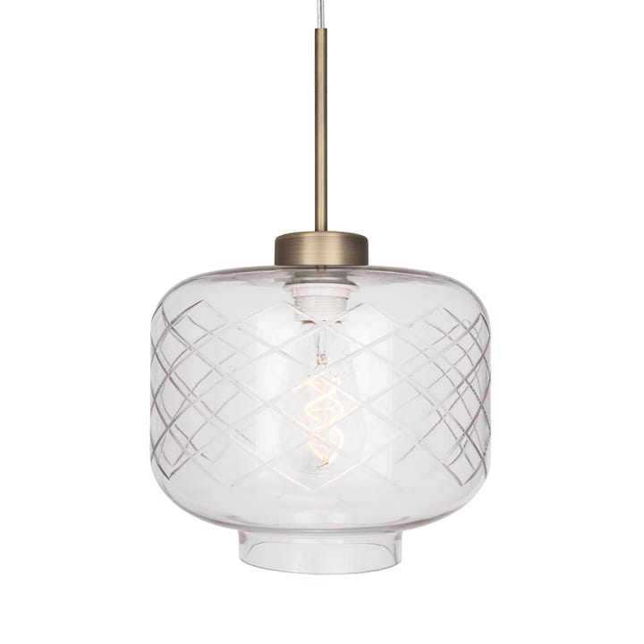 Ritz Pendelleuchte Mattglas - Antik Messing - Globen Lighting