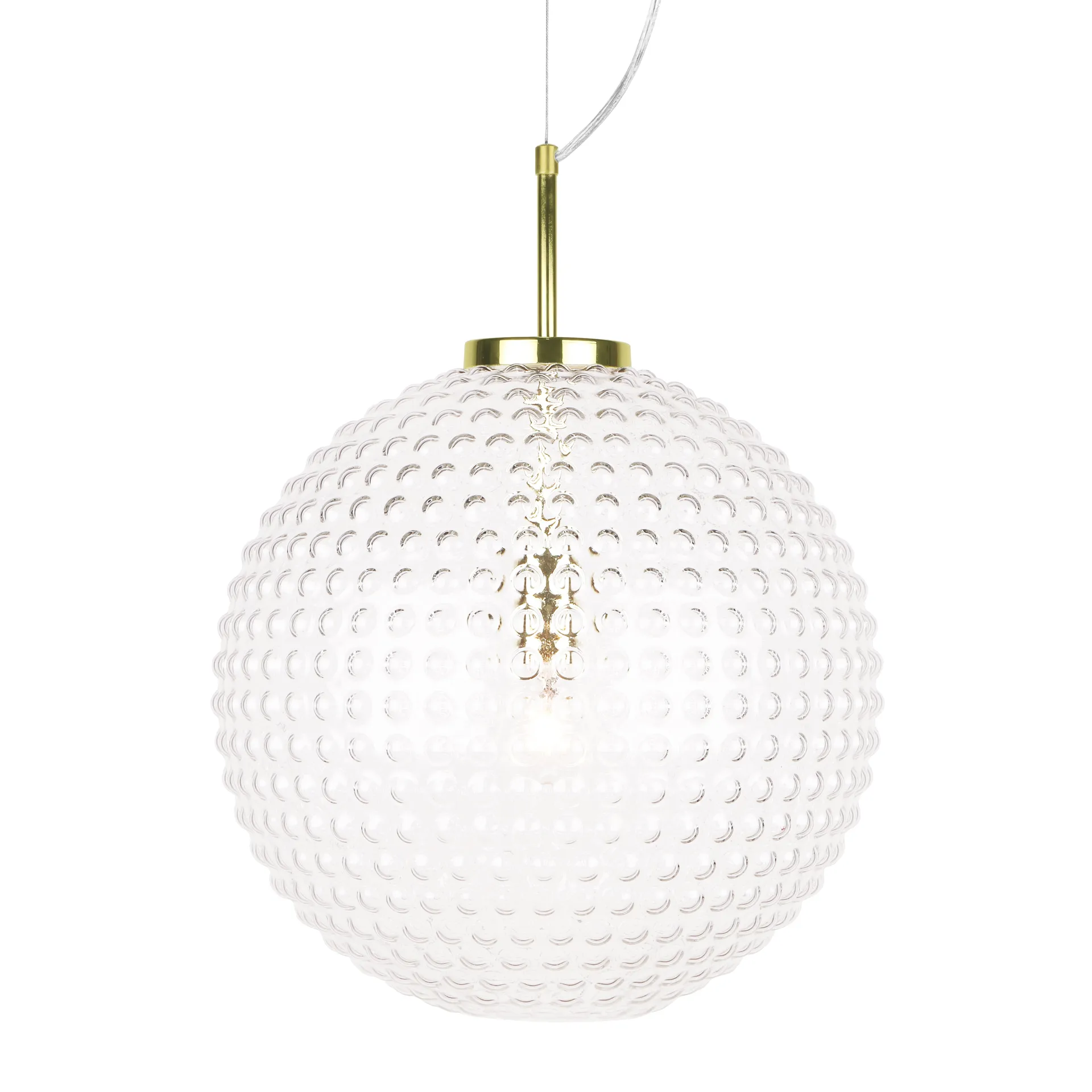 Spring XL Pendelleuchte, Klar Globen Lighting