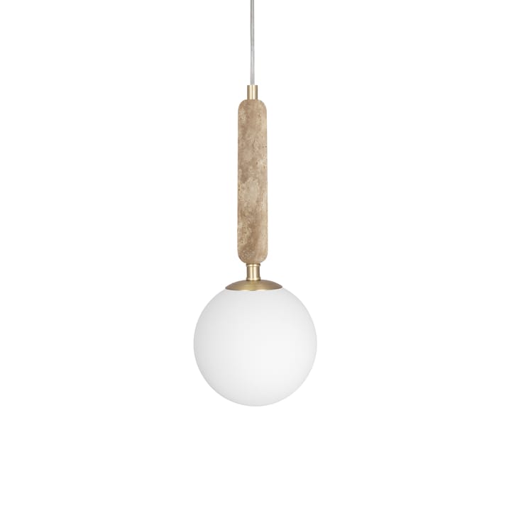 Torrano Pendelleuchte 15cm - Travertin - Globen Lighting