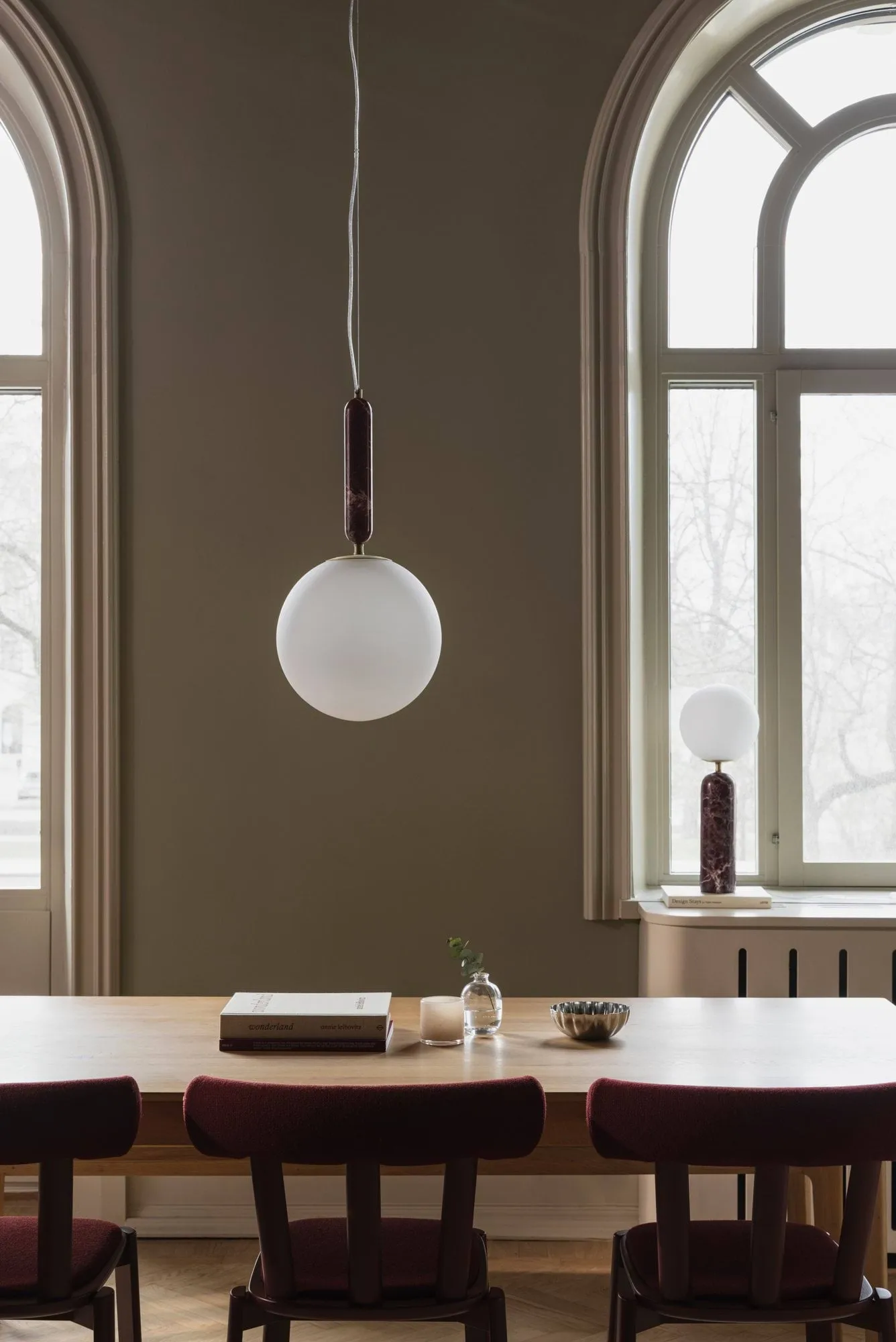 Torrano Pendelleuchte 30cm, Rosso Levanto Globen Lighting