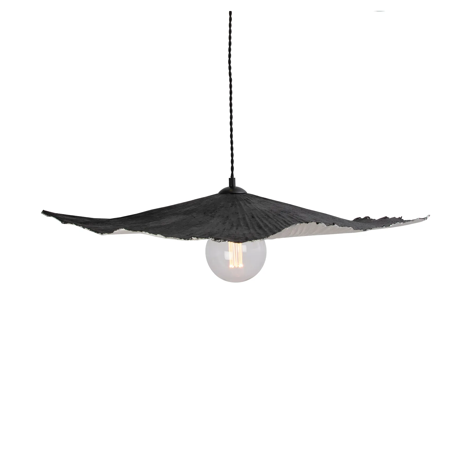 Tropez Pendelleuchte 82cm, Schwarz Globen Lighting