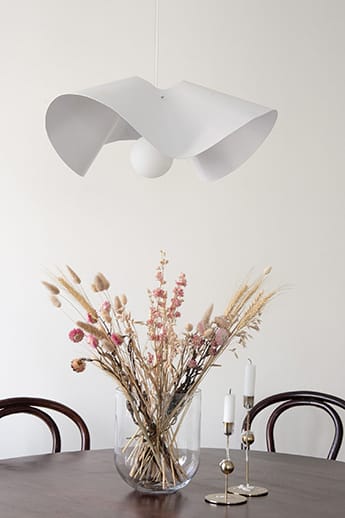 Volang Pendelleuchte Ø50cm, Weiß Globen Lighting