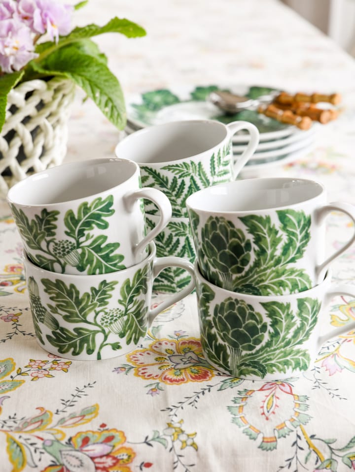 Acorn Tasse 24 cl, Grün Götefors Porslin