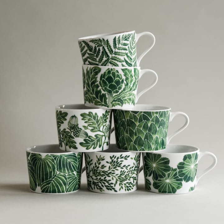 Acorn Tasse 24 cl, Grün Götefors Porslin