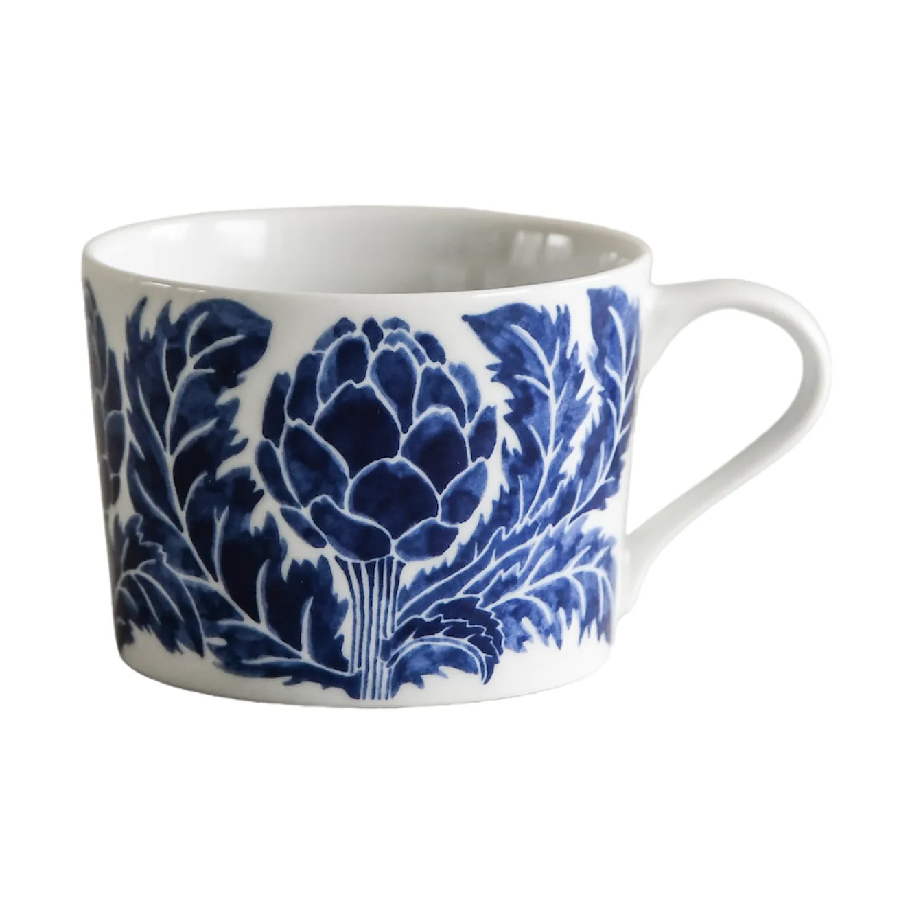 Artichoke Tasse 24 cl, Blau Götefors Porslin