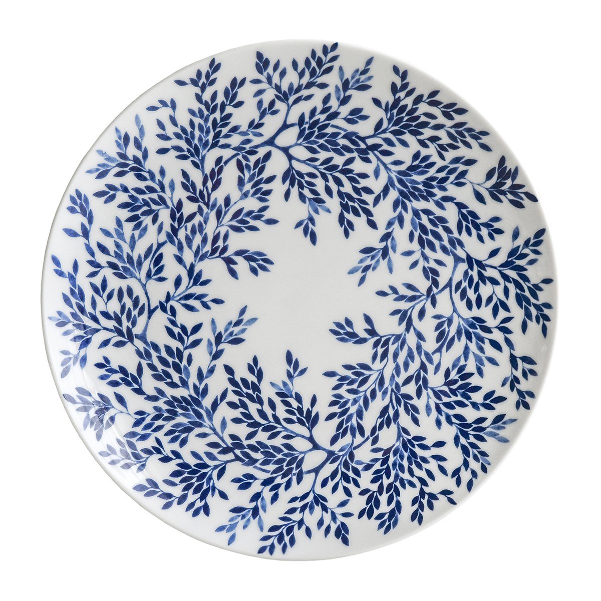 Götefors Porslin Botanica Myrten kleiner Teller Ø 21 Blau
