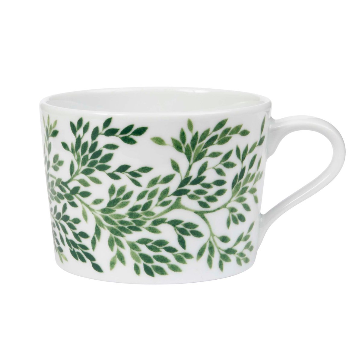 Götefors Porslin Botanica Tasse mit Henkel grün Myrten